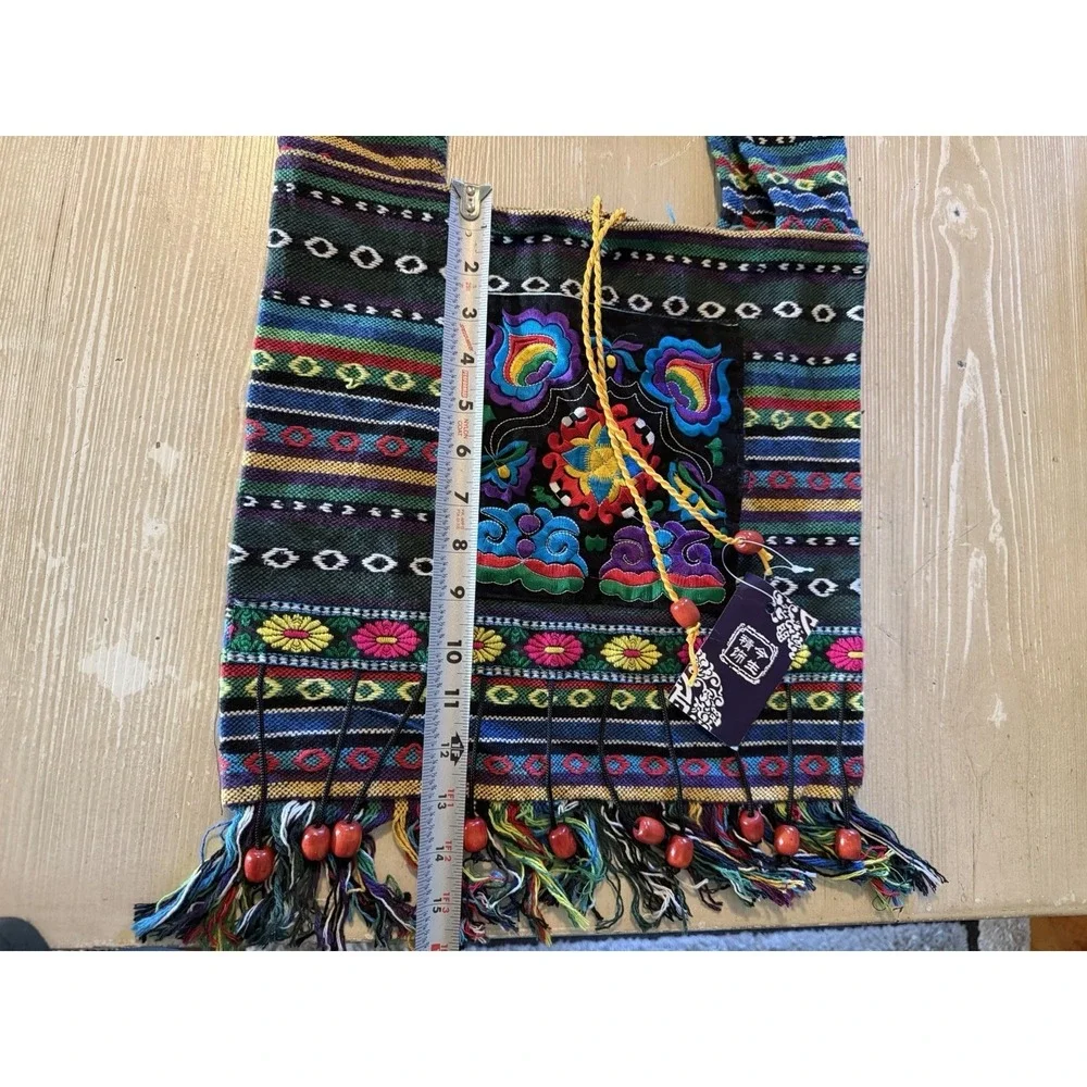 Colorful Hippie side bag
